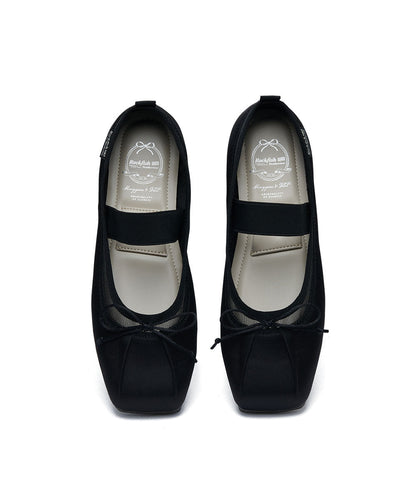 รองเท้าแมรี่เจน TULE MARYJANE - BLACK