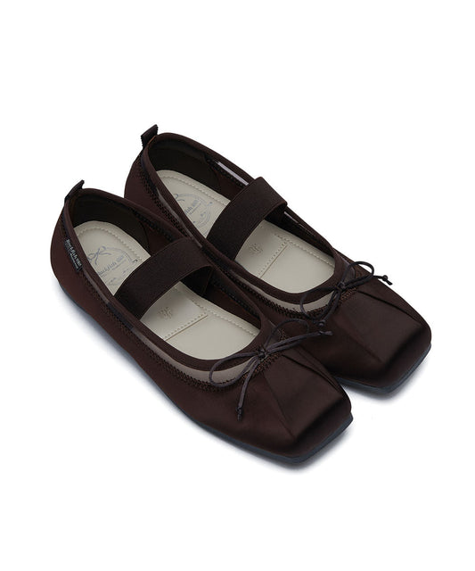 รองเท้าแมรี่เจน TULE MARYJANE - BROWN