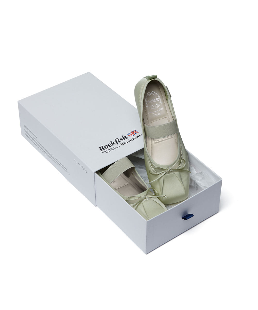 รองเท้าแมรี่เจน TULE MARYJANE - SAGE GREEN