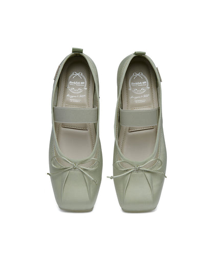 รองเท้าแมรี่เจน TULE MARYJANE - SAGE GREEN
