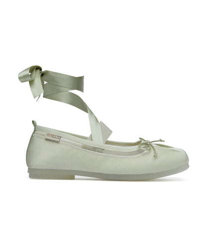 รองเท้าแมรี่เจน TULE MARYJANE - SAGE GREEN