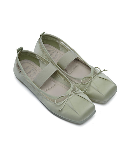 รองเท้าแมรี่เจน TULE MARYJANE - SAGE GREEN