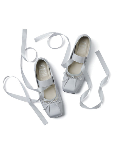 TULE MARYJANE - LIGHT GREY