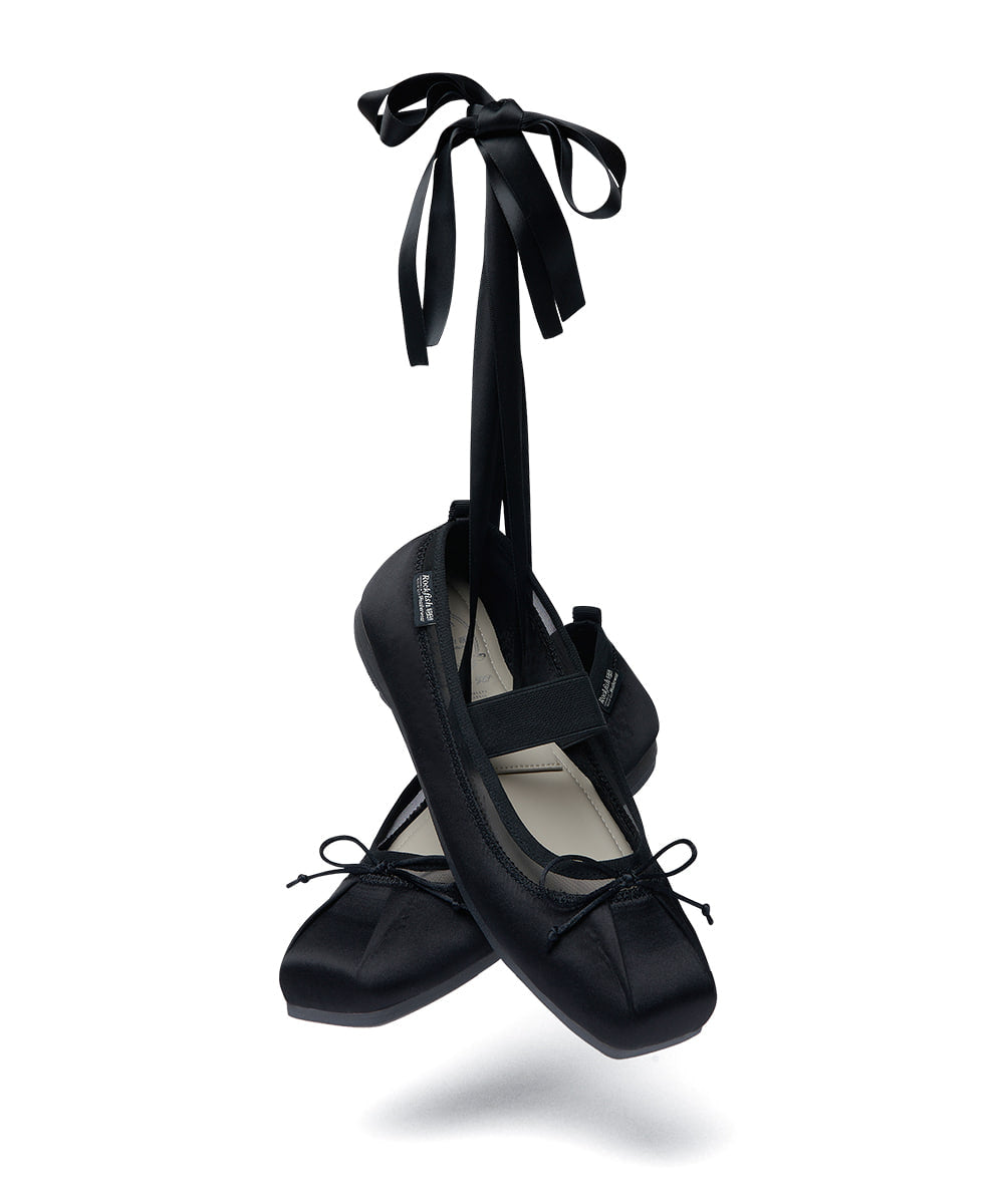 รองเท้าแมรี่เจน TULE MARYJANE - BLACK