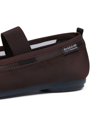 รองเท้าแมรี่เจน TULE MARYJANE - BROWN