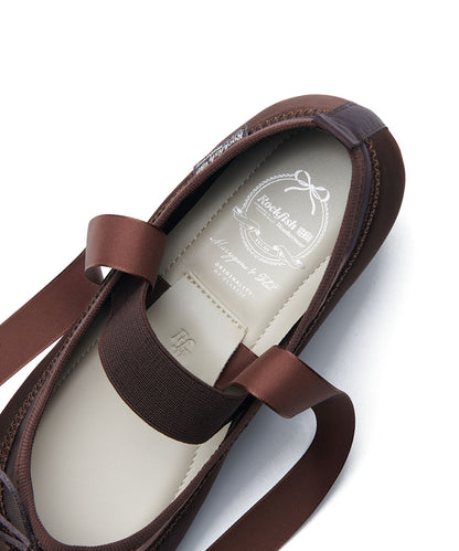 รองเท้าแมรี่เจน TULE MARYJANE - BROWN