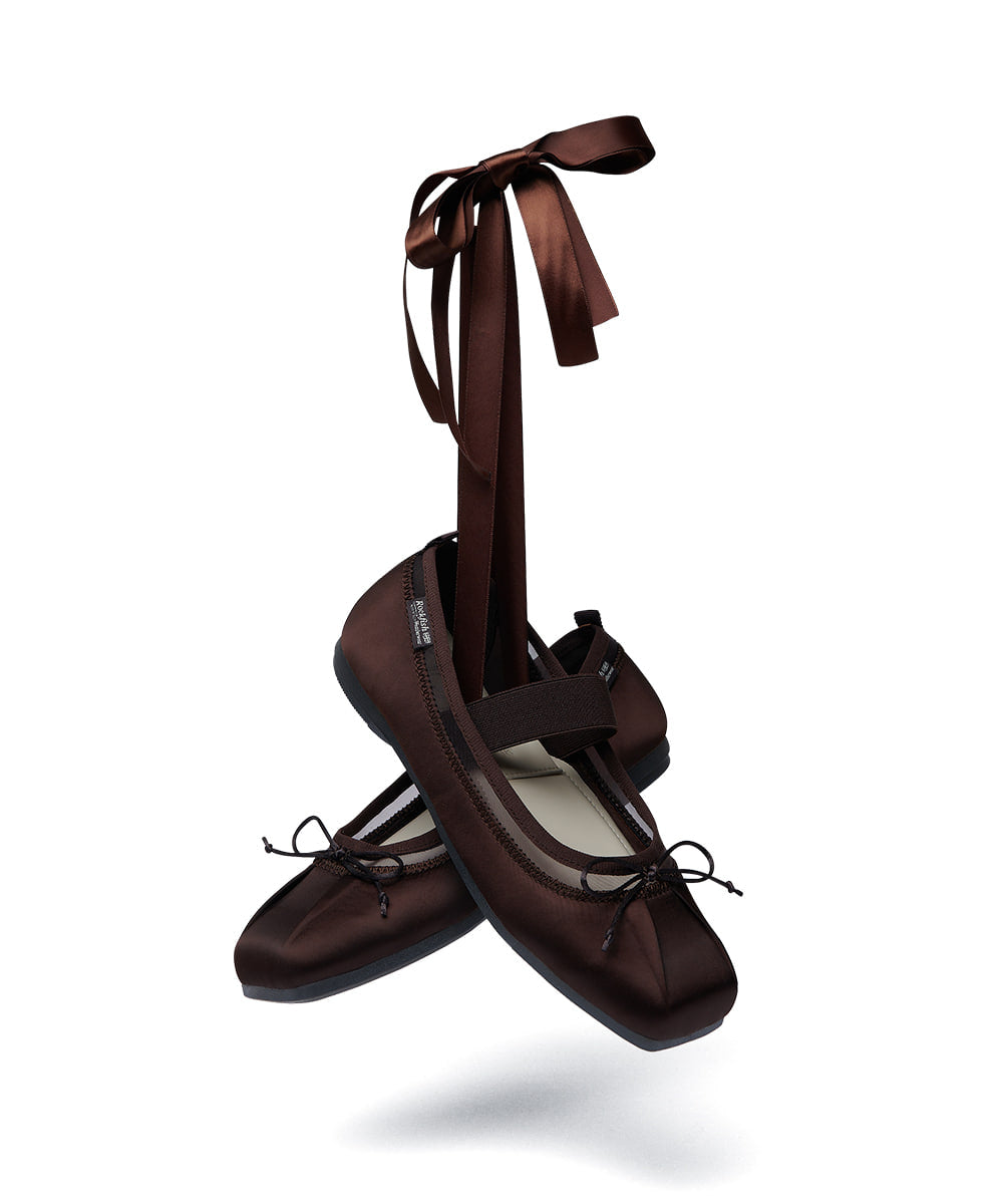 รองเท้าแมรี่เจน TULE MARYJANE - BROWN