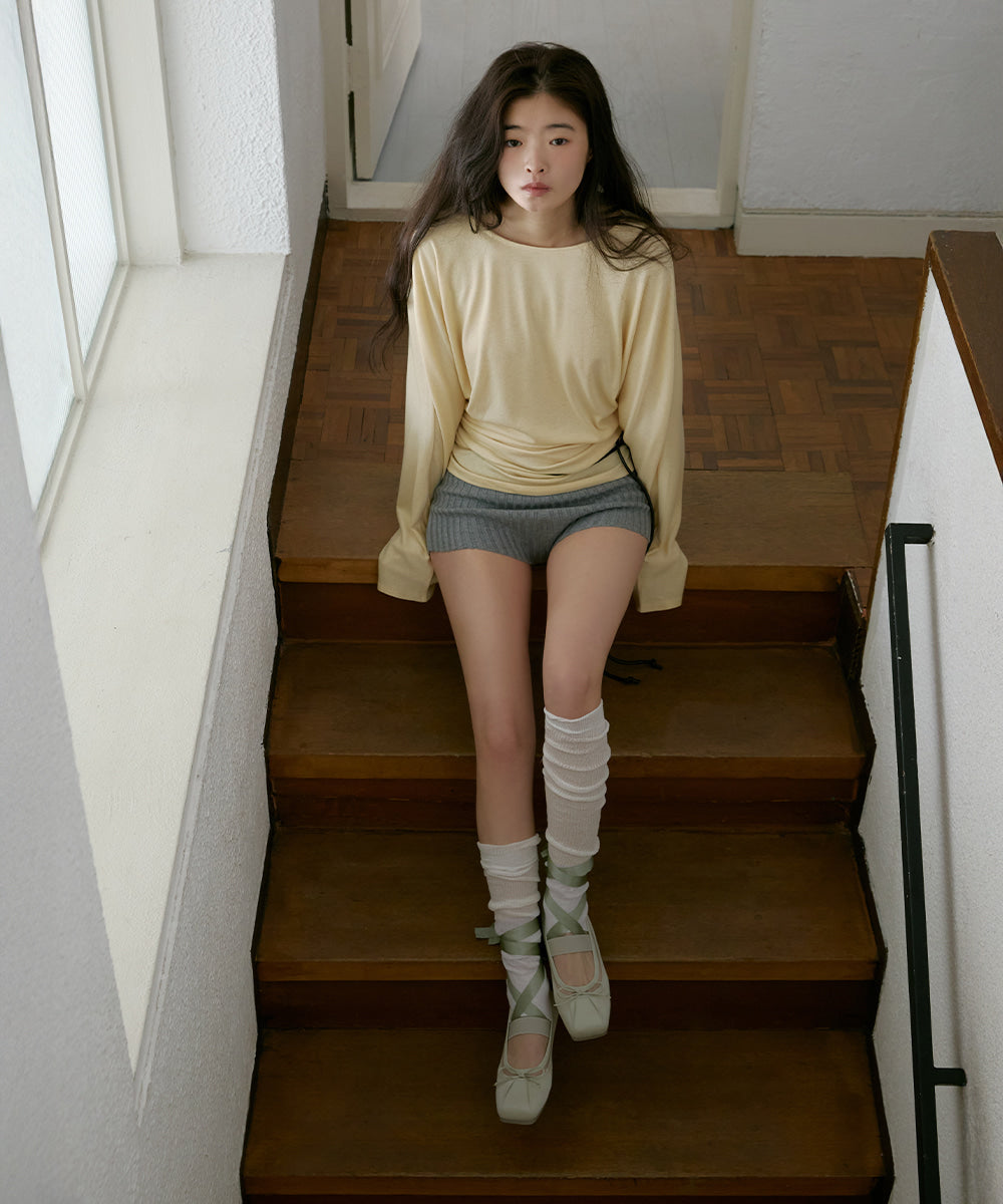 รองเท้าแมรี่เจน TULE MARYJANE - SAGE GREEN