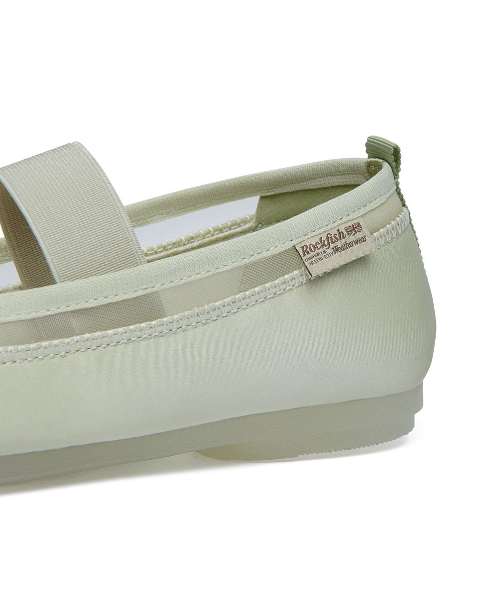 รองเท้าแมรี่เจน TULE MARYJANE - SAGE GREEN