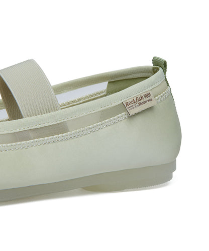 รองเท้าแมรี่เจน TULE MARYJANE - SAGE GREEN