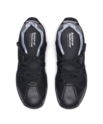 ZANE X-STRAP SNEAKERS - BLACK