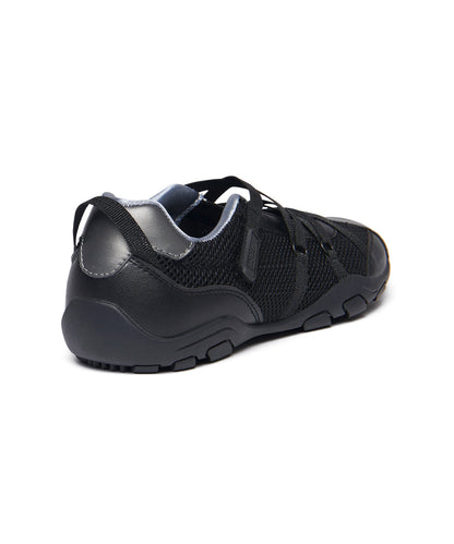 ZANE X-STRAP SNEAKERS - BLACK
