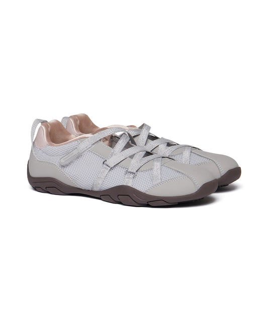 ZANE X-STRAP SNEAKERS - SILVER