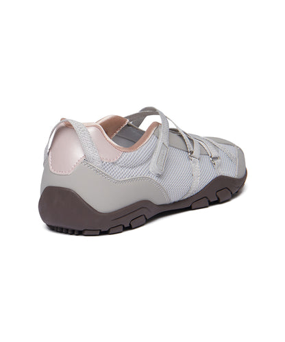 ZANE X-STRAP SNEAKERS - SILVER