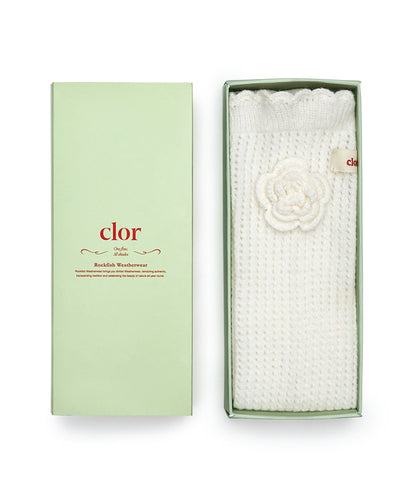 ถุงเท้า CROCHET SOCKS - IVORY