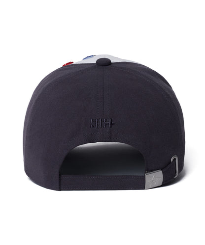 หมวกแก๊ป X ILLIT PATCHWORK CAP - DARK GREY