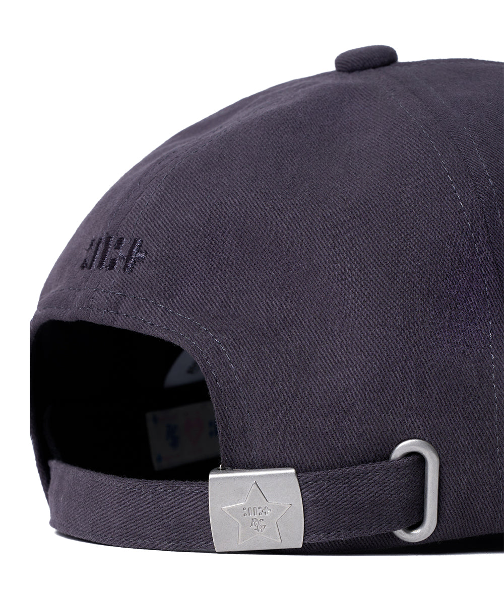 หมวกแก๊ป X ILLIT PATCHWORK CAP - DARK GREY