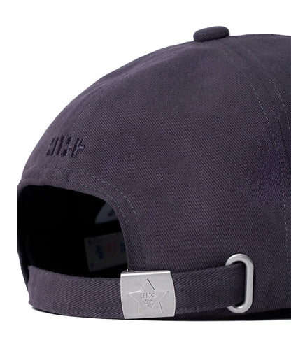 หมวกแก๊ป X ILLIT PATCHWORK CAP - DARK GREY