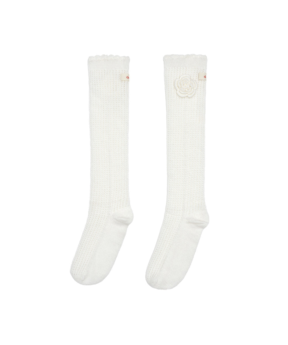 ถุงเท้า CROCHET SOCKS - IVORY