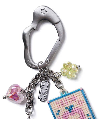 พวงกุญแจ X ILLIT BEADS KEYRING - IVORY