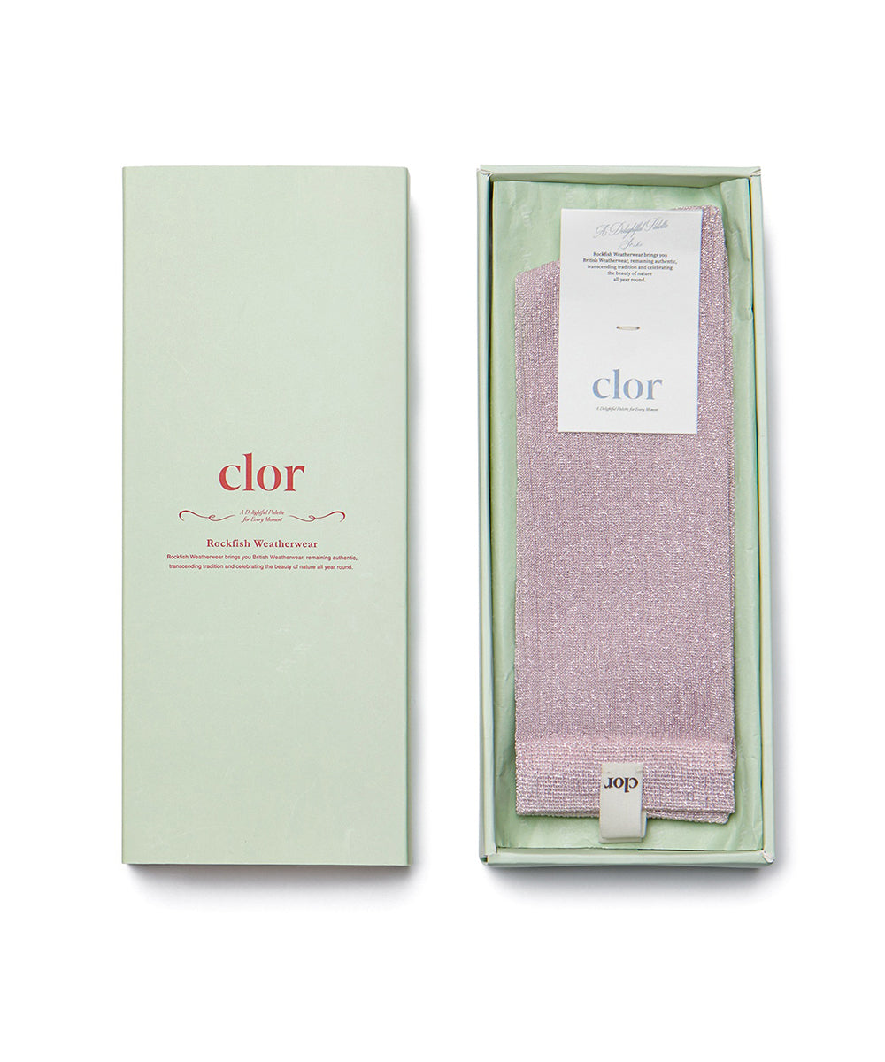 ถุงเท้า GLITTER SOCKS - PINK