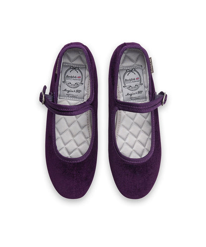 รองเท้าแมรี่เจน BELLA QUILTED MARYJANE - PURPLE