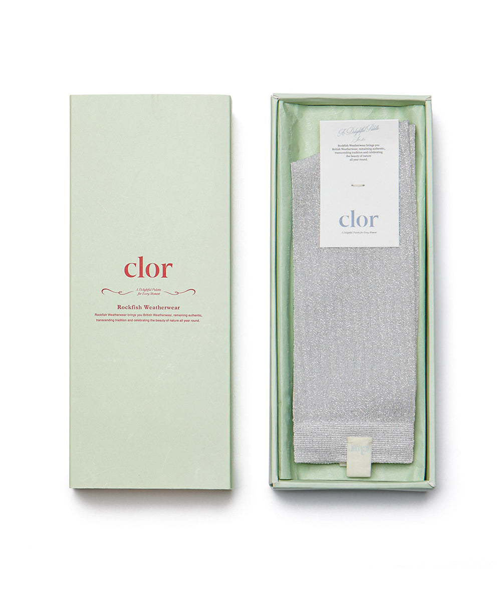 ถุงเท้า GLITTER SOCKS - SILVER